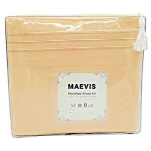 Extra Deep Pocket Sheets - 4 Piece Sheet Set - Cal King Size Sheets Deep Pocket